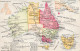 Australia - Map Of Australia With Great-Britain On Same Scale - Publ. H.E.C. Robinson - Other & Unclassified