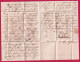 DEBOURSE 60 NEUILLY SUR SEINE EN ROUGE 1821 INDICE 22 + BANLIEUE DEPART BORDEAUX LETTRE - 1801-1848: Précurseurs XIX