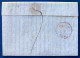 Lettre 6 JUIL 1829 Marque " P.47.P / BEAUPREAU " 35mm X 9mm Noire + Dateur A Pour Paris TTB - 1801-1848: Precursores XIX