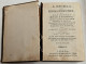 1820 - A Escola Dos Bons Costumes - Traduzida De M. Blanchard, Por D. João De S. S. Da Porta Siqueira - Livres Anciens