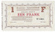 Noodgeld Volkeghem 1 Frank 1915 - 1-2 Franchi