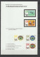 Germany 1974 Football Soccer World Cup Vignette With Designs Of Unrealized Soccer Stamps MNH - 1974 – Allemagne Fédérale