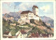11629290 Sargans Schloss Kuenstlerkarte Sargans - Altri & Non Classificati