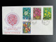 BRITISH HONDURAS 1969 FDC ORCHIDS FLOWERS 09-04-1969 - Honduras Británica (...-1970)