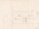 Thorigny Sur Oreuse (89 Yonne) Lettre Avec Cursive (ind. 13) Taxe 1 Avec Cachet Du Facteur 1852 ? - 1801-1848: Precursors XIX