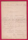 N°55 CAD TYPE 17 AULNAY SUR ODON CALVADOS CARTE PRECURSEUR POUR VAUX SEINE ET OISE LETTRE - 1849-1876: Classic Period