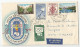 Australia Scott # 286 + #288-291 Complete Set On Commemorative Cover To Finland 1956 Olympics Melbourne - Brieven En Documenten