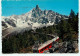 CHAMONIX  Le Chemin De Fer Du Montenvers Et L'Aiguille Du Dru (scan Recto-verso) Ref 1038 - Chamonix-Mont-Blanc