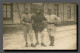 Photo De Trois Soldats (scan Recto-verso) Ref 1028 - Personajes