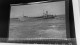 Négatif Film Snapshot - Bateau Ship Navire Cargo à Identifier - Plaques De Verre