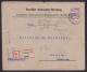 Hungary 1912, Registered Letter To Donja Lastva, Montenegro - Otros & Sin Clasificación