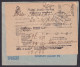 Hungary 1918, Serbia, Very Intersting Postal Form From Uj Pest To Irig - Otros & Sin Clasificación