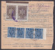 Hungary 1939, Yugoslavia, International Parcel Card, Yugoslav Tax & Postage Due - Other & Unclassified