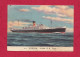 Passenger Ship, Europa- Incres Line-Le Havre -New York. Used Post Card, Divided Back,ed. Pietro Vera, Milano. - Paquebots