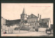 CPA Loches-sur-Ource, La Place Et La Mairie  - Other & Unclassified