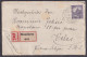 Hungary 1927, Registered Letter From Baja To Veles (South Serbia), Full Content - Other & Unclassified