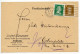 Germany 1927 Postcard; Leipzig (Messestadt) - Josef Zimmer, Häute, Felle Und Rauchwaren; 5pf. Schiller & 3pf. Goethe - Cartas & Documentos