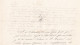 Sens Sur Yonne (89 Yonne) Pour Sergines Taxe Locale 1 Et Cursive De Thorigny Sur Oreuse En 1851 - 1801-1848: Voorlopers XIX