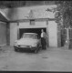 Négatif Film Snapshot Voiture Automobile Citroën DS A Identifier - Glasplaten