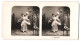 Stereo-Fotografie Neue Photographische Gesellschaft, Berlin-Steglitz, Genrebilder - Barockpaar  - Photos Stéréoscopiques