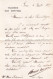 Lettre De Lucien Cornet Député De L'Yonne 1897 Signée A Entête Et Enveloppe De La Chambre Des Députés Postée à Sens (89) - 1801-1848: Vorläufer XIX