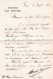 Lettre De Lucien Cornet Député De L'Yonne 1897 Signée A Entête Et Enveloppe De La Chambre Des Députés Postée à Sens (89) - 1801-1848: Precursores XIX