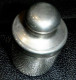* Petit Pot (Fiole) En Métal Argenté - Style: Pharmacie Poinçon : Fatto A Mani - CASSETT - Silver Plated - Zilverwerk