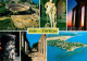 73006972 Side Antalya Amphitheater Statue Tempel Fliegeraufnahme  - Turquie
