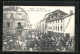 CPA Wassy, Rue Mauljean, Grand Defile Historique Du 24 Mai 1908  - Wassy