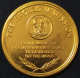 1969 MOON LANDING Gilded Metal Piece, See Imgs. For Cond., Nice, Bargain Priced - Mexico
