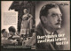Filmprogramm IFB Nr. 859, Der Mann, Der Zweimal Leben Wollte, Rudolf Forster, Ilse Steppat, Regie Viktor Tourjansky  - Zeitschriften