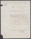 L. (convocation) Affr. N°6 P52 Càd HABAY-LA-NEUV /6 AVR. 1855 Pour LENCLOS - 1851-1857 Médaillons (6/8)