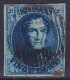 Belgique - N°7 (pl.I) 20c Bleu Médaillon 1851 D57 WARNETON - Bien Margé - 1851-1857 Médaillons (6/8)