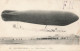 Aviation Nos Dirigeables Dirigeable La Ville De Bruxelles CPA Cachet 1916 Franchise Militaire - Aeronaves