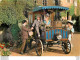 SCOTTE 1892 . Omnibus à Vapeur . Musée De L'Automobile ROCHETAILLEE .  CP Pub Pour VAGANTYL . - PKW