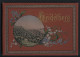 Leporello-Album 31 Lithographie-Ansichten Heidelberg, Schlosshotel, Hotel Ritter, Hotel Ritter, Postamt, Königsstuhl  - Litografía