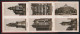 Leporello-Album 23 Lithographie-Ansichten Frankfurt / Main, Neue Synagoge, Rothschild Haus, Panorama, Börse, Palmgart  - Lithographien