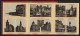 Lithographie Leporello-Album 36 Lithographie-Ansichten Frankfurt / Main, Alte & Neue Synagoge, Städel`sche Institut  - Litografia