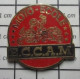 912B Pin's Pins / Beau Et Rare / THEME : MARQUES / MOTO-ECOLE ECCAM MONDEVILLE CALVADOSpar ALCARA - Trademarks