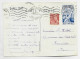 ENTIER 40C LES ECLAIREURS CARTE + 30C MERCURE CHARLEVILLE ARDENNES 5.VII.1939 - Standard Postcards & Stamped On Demand (before 1995)