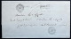 MARQUE POSTALE / PARIS DISTRIBUTION F POUR PARIS / 30 AVRIL 1862 / LSC / TROUVE A LA BOITE / ARCHIVE DE CHAZELLES - 1849-1876: Période Classique