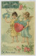 Delcampe - Lot 20 Cartes Gauffrées Fantaisie, Thème Bonne Année (lt9) - Collections & Lots