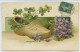 Lot 10 Cartes Gauffrées Fantaisie, Thème Fleurs (lt9) - Collections & Lots