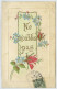 Delcampe - Lot 10 Cartes Gauffrées Fantaisie, Thème Fleurs (lt9) - Collezioni E Lotti