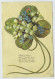 Delcampe - Lot 10 Cartes Gauffrées Fantaisie, Thème Fleurs (lt9) - Collezioni E Lotti