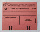 Fiche De Distribution N°759 Bis Vierge - Poste France - Documents Of Postal Services