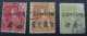 CANTON Bx INDOCHINOIS N°37/41/46 Oblit. TB COTE 37 EUROS VOIR SCANS - Usati