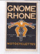 PUBLICITE : Motocyclettes GNOME RHONE Rue De Lisbonne à Paris - Très Bon état - Werbepostkarten