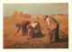 Art - Peinture - Jean François Millet - Les Glaneuses - Musée Du Louvre - CPM - Voir Scans Recto-Verso - Peintures & Tableaux