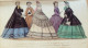 Delcampe - English Woman's Mode De 22 Gravures 1863 - Moda